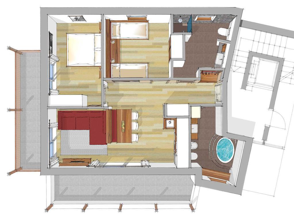 Apartmenthaus Gruberhof Скена Экстерьер фото